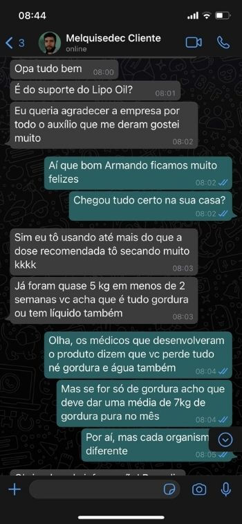  depoimentos 